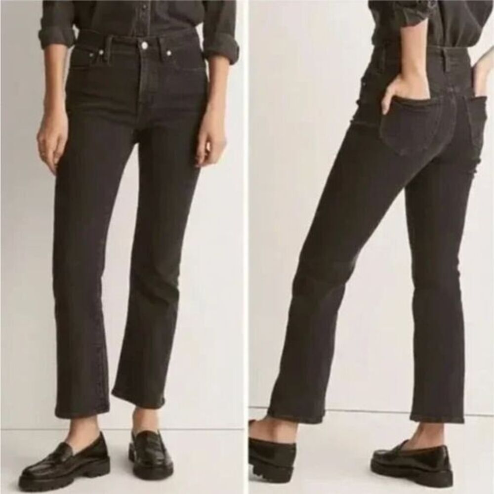 NEW Madewell Kick Out Crop Jeans in Starkey Wash, 25